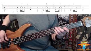 More Than A Feeling by Boston - Bass Cover with Tabs Play-Along