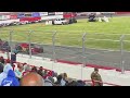Big pileup on lap 85 of the Kevin Powell Motorsports 100 lapper