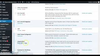 Wordpress Page Editing problem Solved