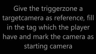 Unity 3d Trigger Camera System