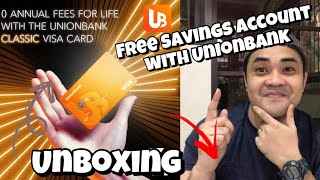 UNIONBANK FREE SAVINGS ACCOUNT | DEBIT CARD UNBOXING | Jaden Yael