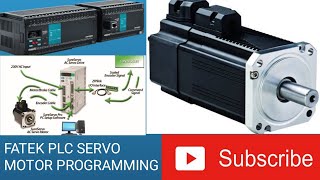 FATEK PLC SERVO MOTOR CONTROL DRIVE PROGRAMMING IN FATEK PLC/FATEK PROGRAMME HSPO WITH SERVO DRIVE.