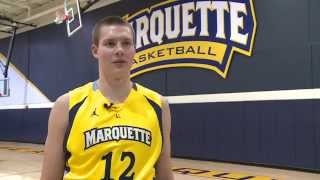 Inside Marquette Basketball - Matt Heldt at Marquette Media Day