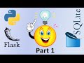 Building an Idea Store  using Python/Flask and SQLite - Part 1