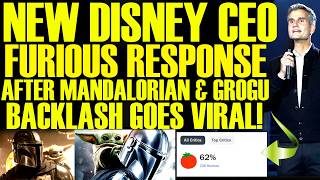 New Disney CEO LOSES IT After Mandalorian & Grogu BACKLASH! A Star Wars DISASTER