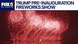 LIVE: Trump pre-Inauguration Day fireworks show in Virginia