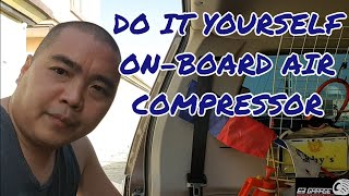 DIY on-board air compressor