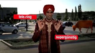 Telering Werbung Kuh "Frag doch den Inder" 2008