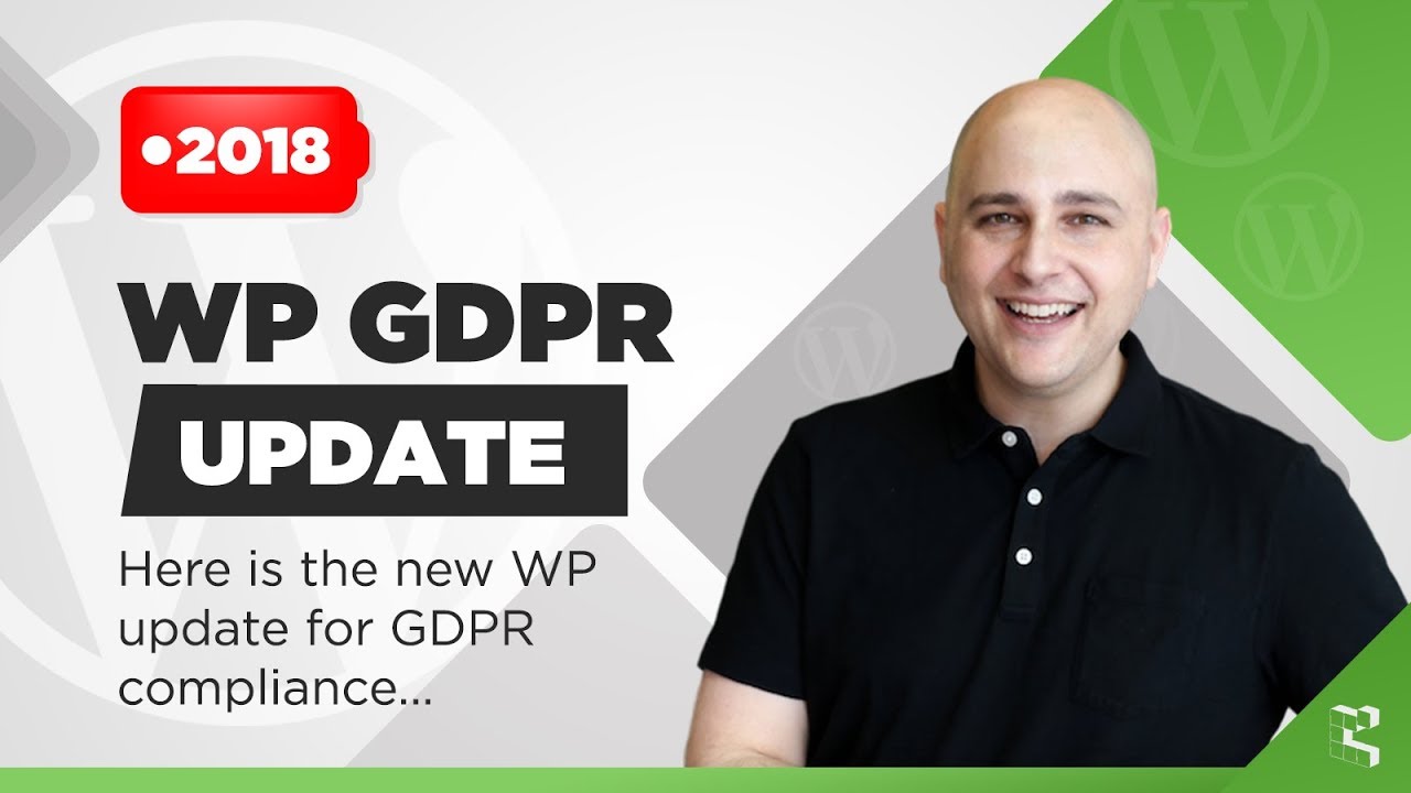 Wordpress Gdpr Compliance Update Privacy Policy Generator Youtube