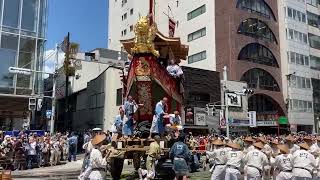 祇園祭後祭　大船鉾辻回し