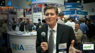 SolarPV.TV reportage from Solar Power International 2010/ Industry leaders ... and Pamela Anderson