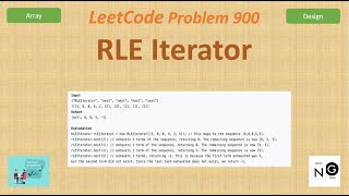 RLE Iterator | LeetCode 900 | List TreeMap | Google