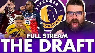 (Full Stream) The Draft | Season 2 | FM22 Streamer Showdown | Football Manager 2022