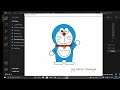 Create doraemon using Python #coding #programming #python #turtle