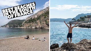 BEACHES IN THE SOUTH OF FRANCE - Nice - Cote D'Azur - French Riviera
