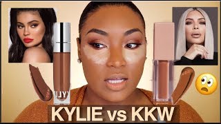 KIM K VS KYLIE CONCEALER -- IRISBEILIN