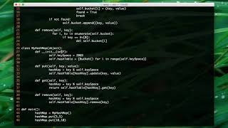 [9b/1000+] Design and Implement a HashMap - Python [L1]