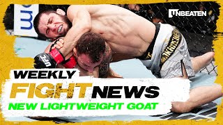 Fight News: New Lightweight GOAT