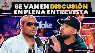 RONNY JIMENEZ DISCUTE CON WILSON SUED EN PLENA ENTREVISTA EN ALOFOKE RADIO SHOW