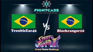 [Fightcade Replay] TroubledEar42 vs BlackRanger10 -FT10- Super Street Fighter II X: Grand Master