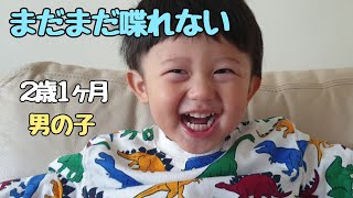 【2歳1ヶ月】この言葉言えるかな？やってみたけどまだ無理でしたw