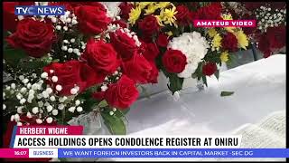 Access Holdings Opens Condolence Register At Oniru Following Death Of Herbert Wigwe