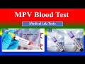 MPV Blood Test -   Medical  Lab Tests -  What is ? , Uses , Need , Preparation , Results