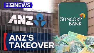 ANZ's Suncorp takeover to go ahead despite ACCC rebuff | 9 News Australia