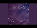 Lord, I Need You (Cover)