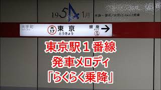 東京メトロ丸ノ内線 東京駅 発車メロディ「らくらく乗降」・「夢心地」