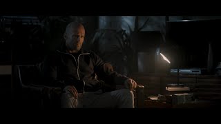 Wrath of Man.Dark spirit.A moment from the film.Jason Statham.Interrogation of Dana.Guy Ritchie