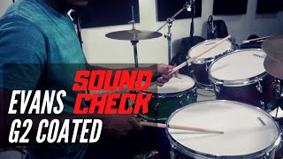 Evans G2 Coated Tom Drumhead Review | Sound Check