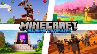 Minecraft All Animated Trailers (2019-2026)