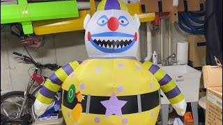 [REVIEW] NEW FOR 2022 Gemmy 6ft Clown Airblown Inflatable from The Nightmare Before Christmas