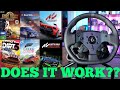 DOES IT WORK - Game compatibility testing Logitech Pro Racing Wheel PT.1