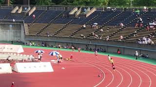 第７２回全国高等学校陸上競技選手権大会 福岡県大会 男子4継予選 4組