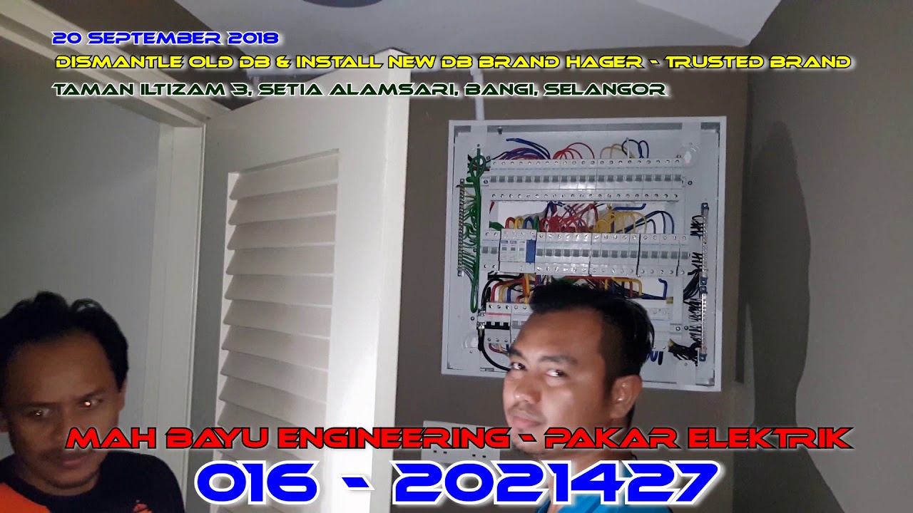 Pakar Elektrik Install High Quality Db Youtube