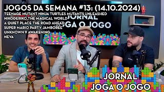 J3 JOGOS DA SEMANA #13: Mario Party Jamboree, Tartarugas Ninjas, Nikoderiko e mais!