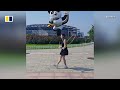 chinese woman goes viral for impressive rope skipping routines