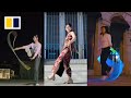 Chinese woman goes viral for impressive rope-skipping routines