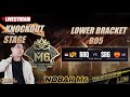 🔴LIVE : NOBAR M6 (KNOCKOUT) - LOWER BRACKET | RRQ (INDONESIA) VS SRG (MALAY) | DAY 4 #MLBBIDCreator