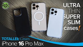 TOTALLEE Super Thin Cases for iPhone 16 Pro Max!