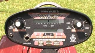 Bounty Hunter Quick Draw II Metal Detector - Demo 1