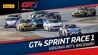 RACE 1 - VIRGINIA - Pirelli GT4 America - GT4 - LIVE