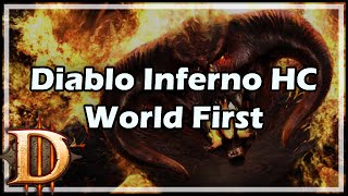 [Diablo 3] World First Diablo Kill On Hardcore Inferno