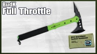 M48 Apocalypse Tactical Tomahawk Toxic Green \u0026 Sheath