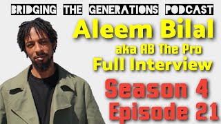 S4 E21: AB The Pro talks working with Raheem Devaughn, meeting Kanye, producing and rapping \u0026 MORE