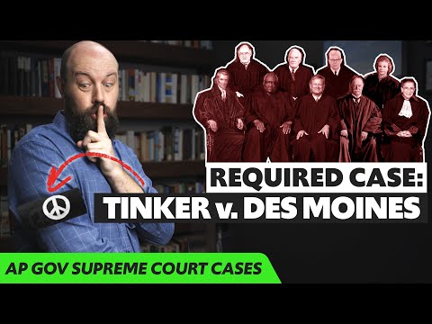 Why is Tinker vs Des Moines considered the most important school First Amendment case?