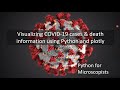 110 - Visualizing COVID-19 cases & death information using Python and plotly