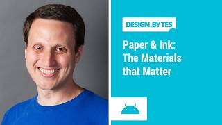 Learn about the materials of Material Design